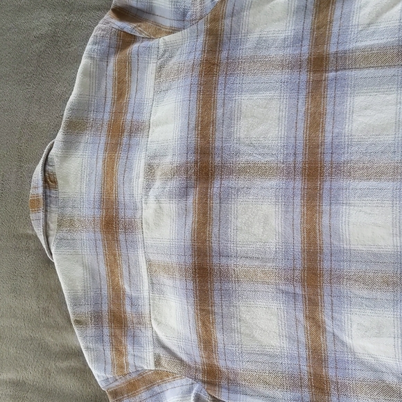 Lane Bryant Flannel Shacket Plaid Size 18/20 - Picture 5 of 10